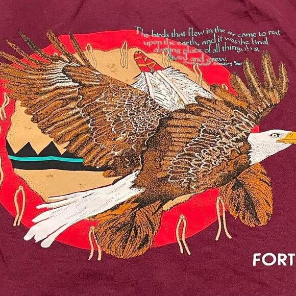 Vintage 90s Fort Sill Oklahoma United States Army Field Artillery 1990s tshirt - Picture 4 of 5
